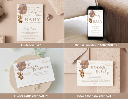 baby shower invitation